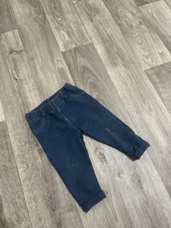 Legging style jean taille 9 mois