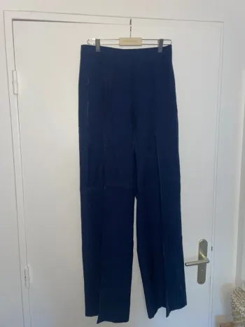 Pantalon marine Mango 38