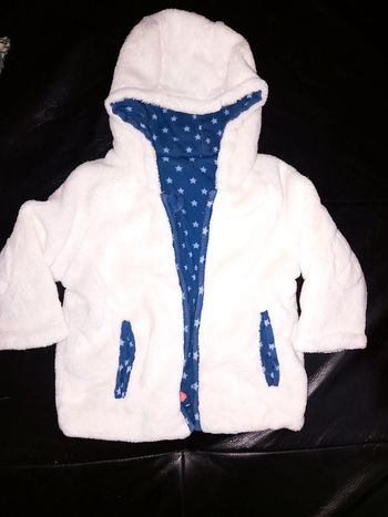 Veste réversible douce 6 mois