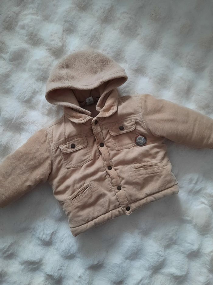 Manteau beige 86 cm