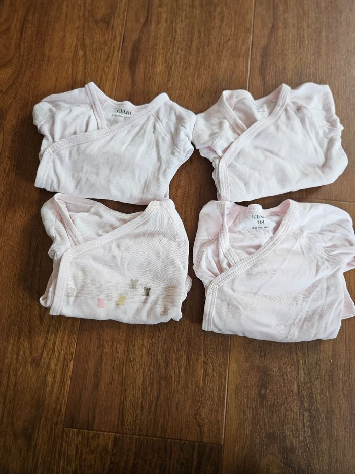 4 bodies manche longues