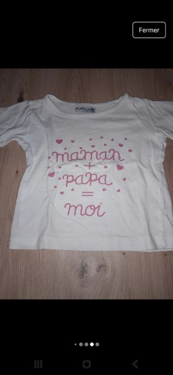 Tee shirt bebe