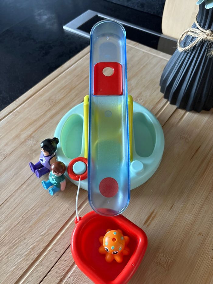 Playmobil 1.2.3 Aqua îlot avec toboggan - photo numéro 3