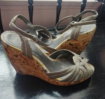 Sandales compensées