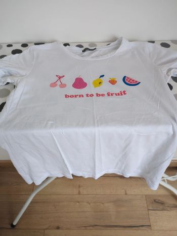 Tee shirt Born to be fruit