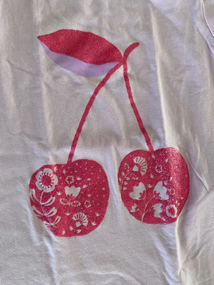 Débardeur du pareil au même rose cerise rouge - photo numéro 2