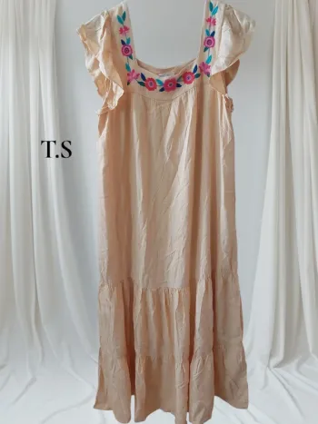 Robe longue T.S -august sky -neuve