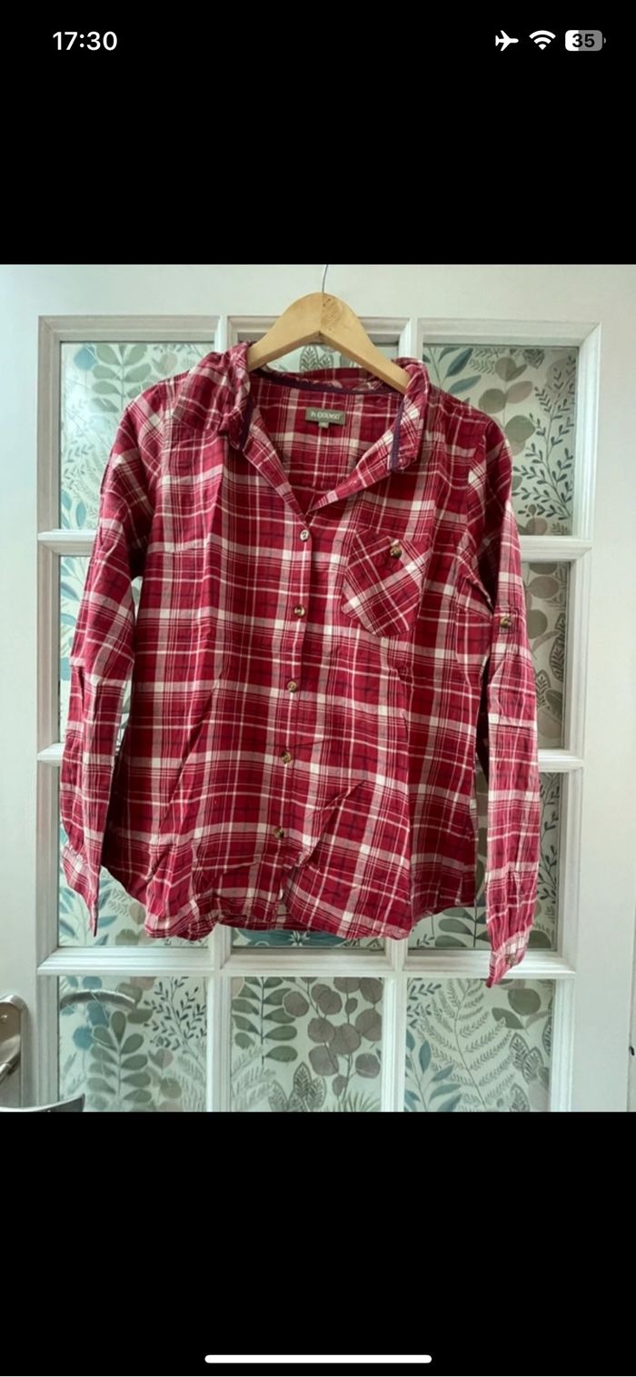 Chemise à carreaux