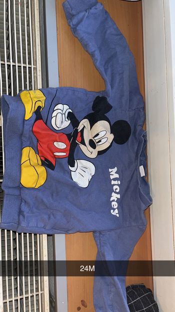 Pull Mickey bébé garçon