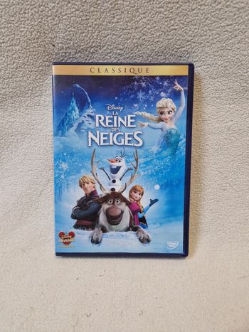 DVD la reine des neiges disney