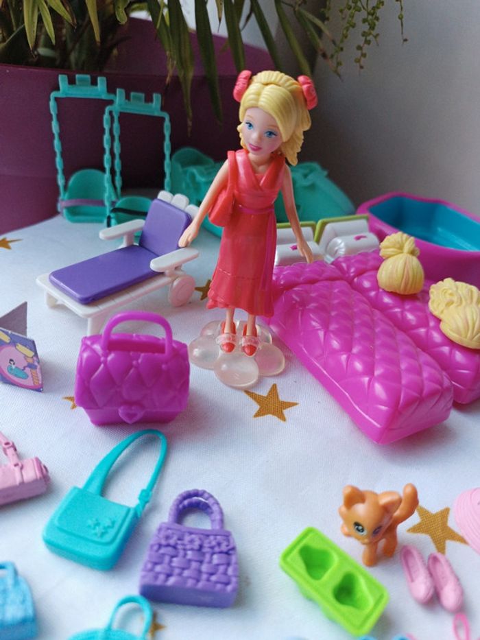 Polly pocket fashion mattel dress vêtement petite poupée doll magnétique aimant aimanté - photo numéro 2