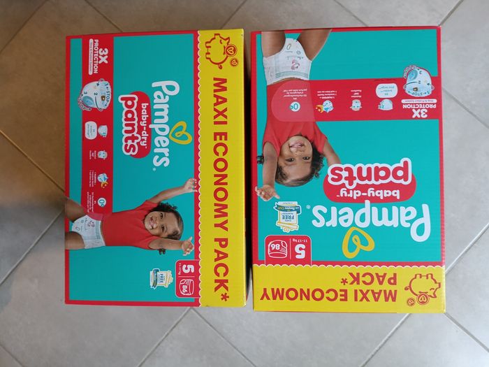 2 Pampers pants T5