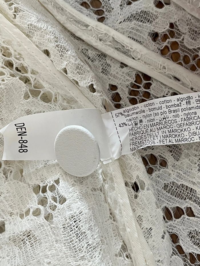 Blazer blanc/crème Zara - photo numéro 7