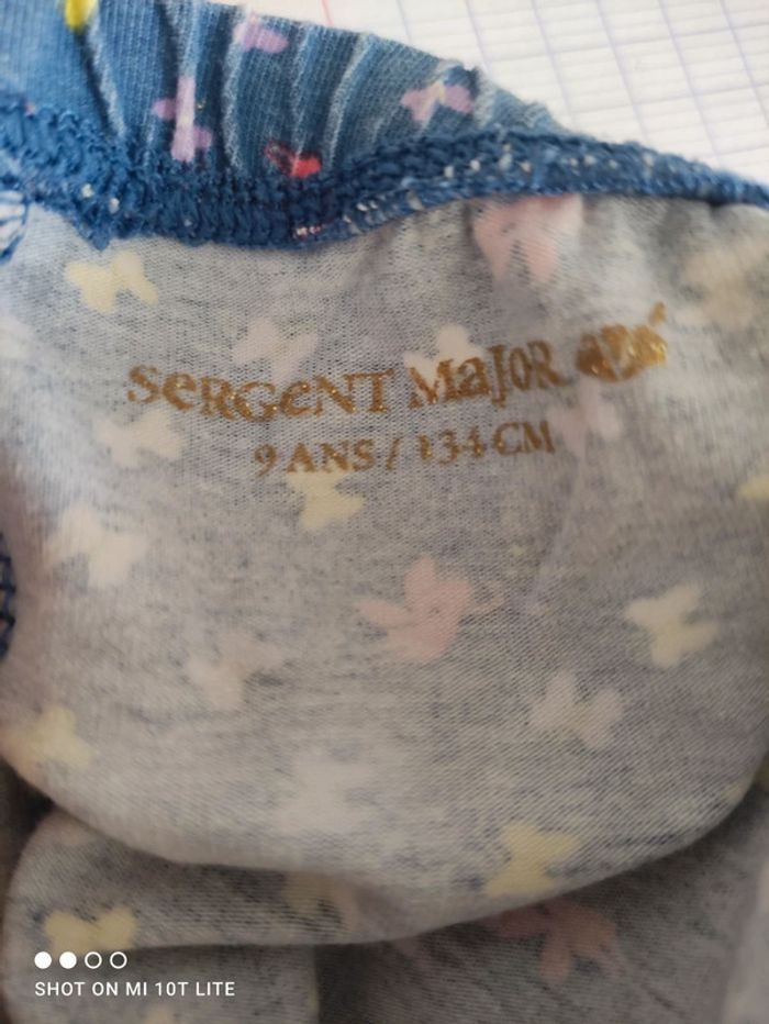 Pyjama sergent major bleu à motif - photo numéro 6