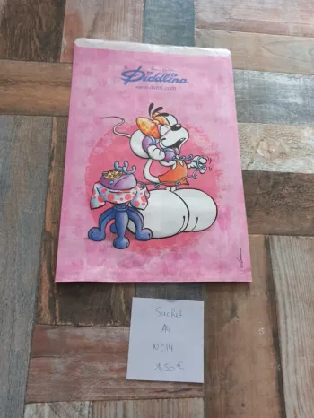 Sachet en papier Diddl A4 14 1,50€