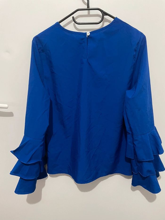 Blouse bleu
