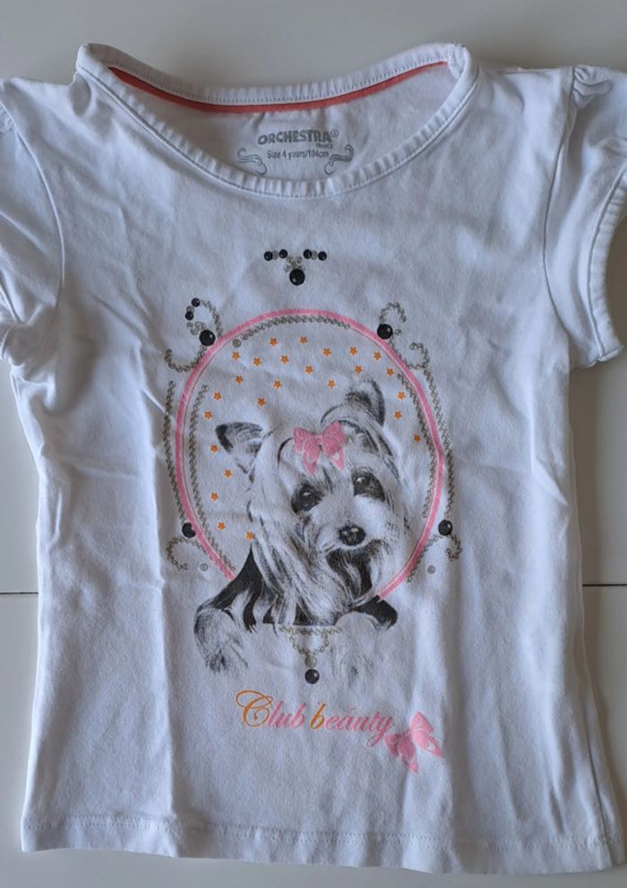 Tee-shirt manches courtes Orchestra 4 ans