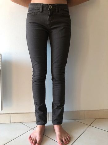 Jean marron skinny Jennifer taille 34