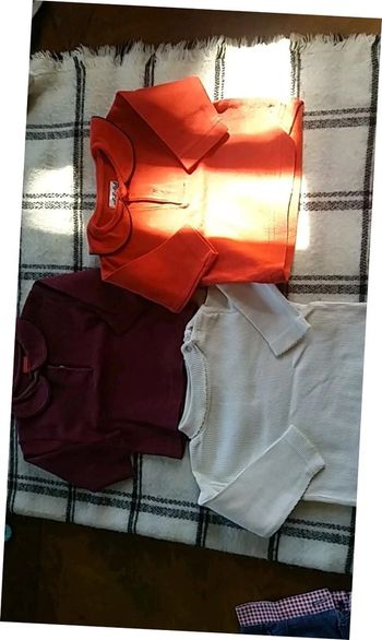 Lot de 3 polo ml fille taille 3 mois