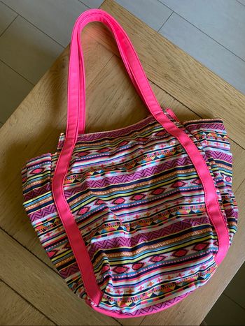 Sac aztèque rose