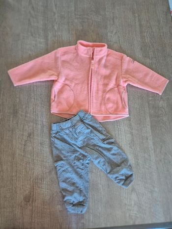 Ensemble polaire et jogging 🌸