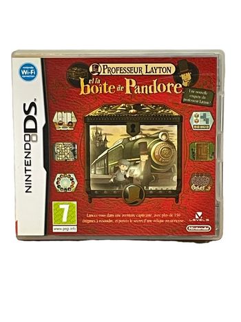 Jeu vidéo Professeur Layton Et la boîte de Pandore sur console Nintendo Ds