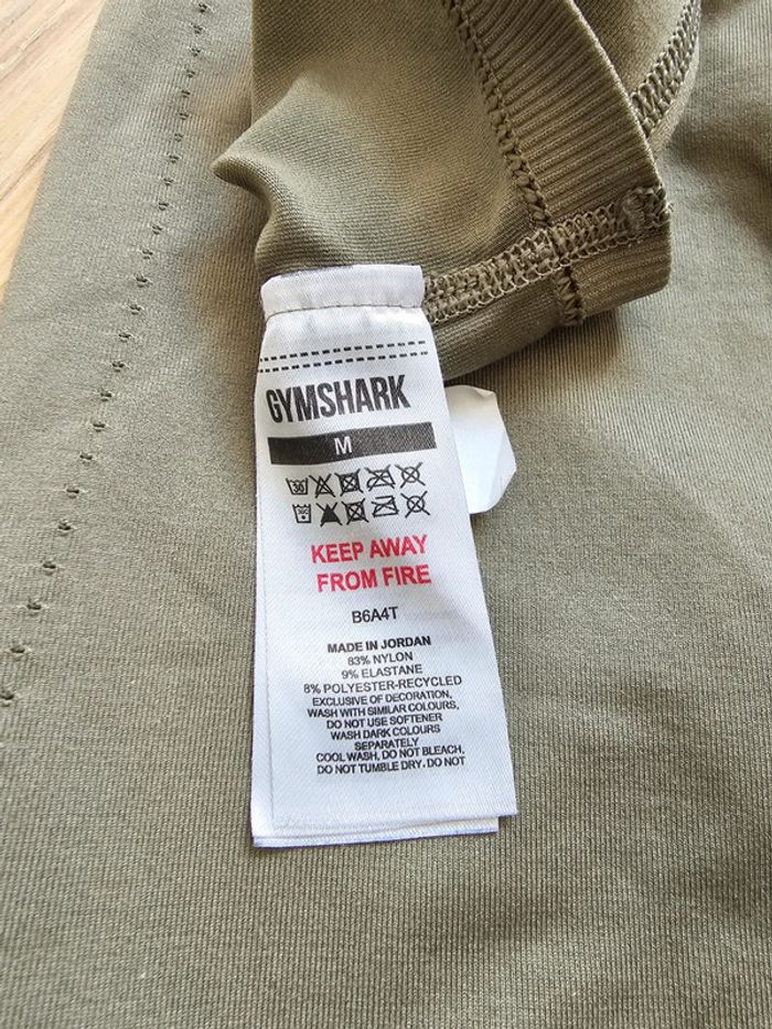 Legging Gymshark kaki M femme comme neuf - photo numéro 6