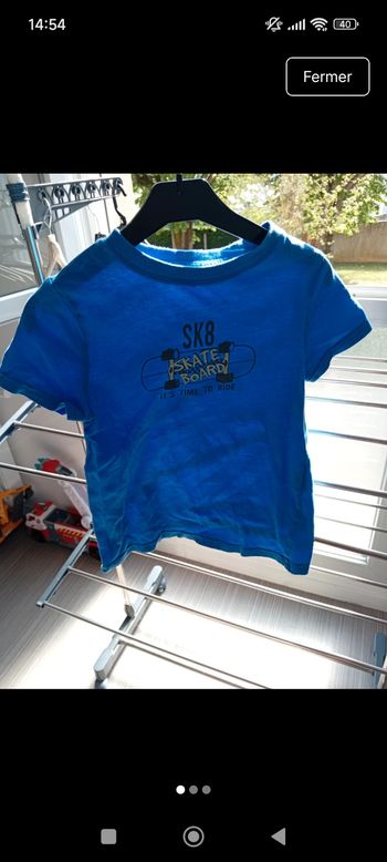tee shirt manches courtes