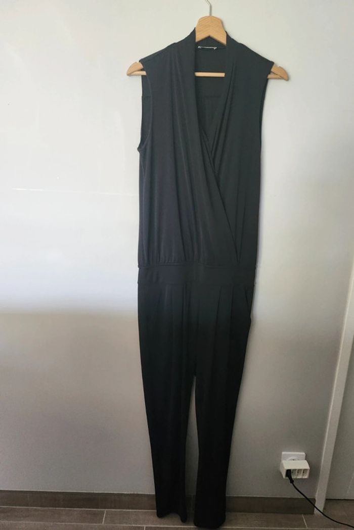 Combi pantalon fluide d'été noire excellent état Taille 38 renatto bene paris