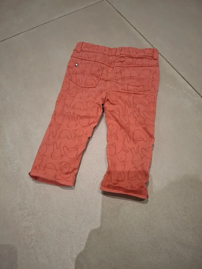Lot de 6 pantalons fille 12 mois - photo numéro 14