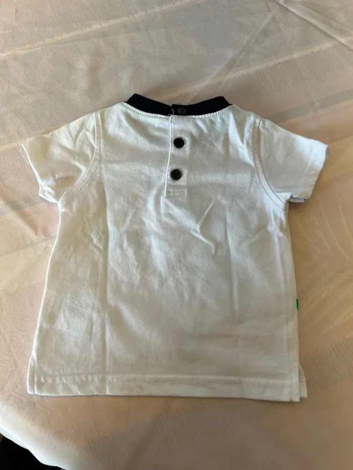 Ensemble teeshirt + short bébé garçon - 6 mois - photo numéro 8
