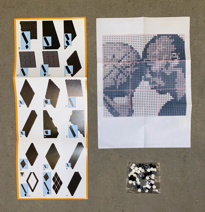 Cadre Kobe Bryant Compatible Lego - photo numéro 3