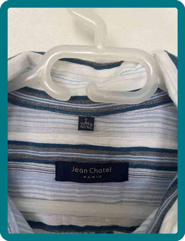 Chemise à rayures bleues - photo numéro 2