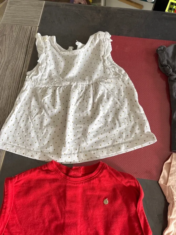 Lot tee-shirts 3 mois - photo numéro 7