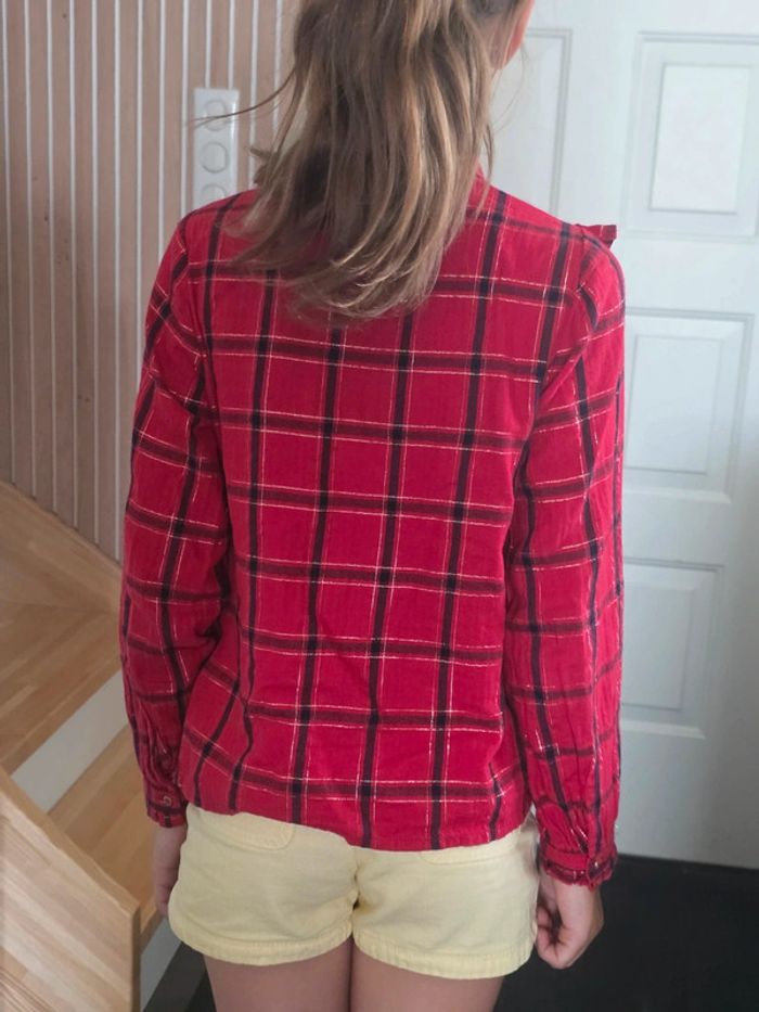 Chemise à carreaux tbe - photo numéro 4