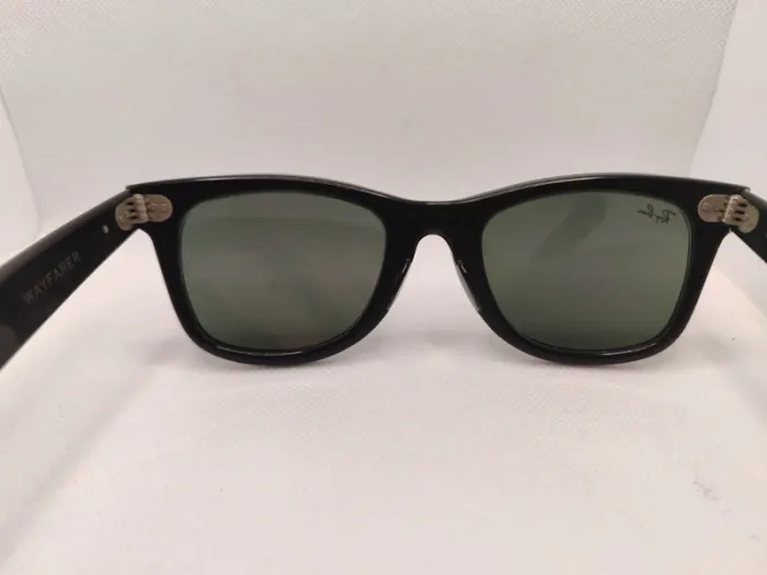 Lunettes Ray ban wayfarer street neat bleues fabriquées aux USA par Bausch e lomb - photo numéro 2