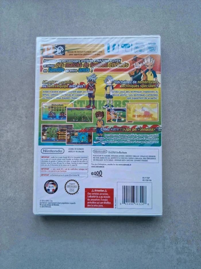 Inazuma eleven strikers Neuf sous blister Wii - photo numéro 2