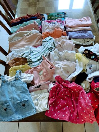 Lot fille taille 3 mois 