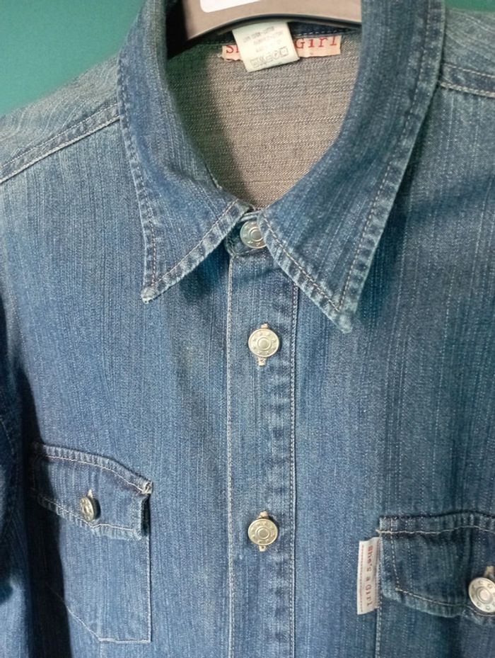 Chemise jean femme - photo numéro 2