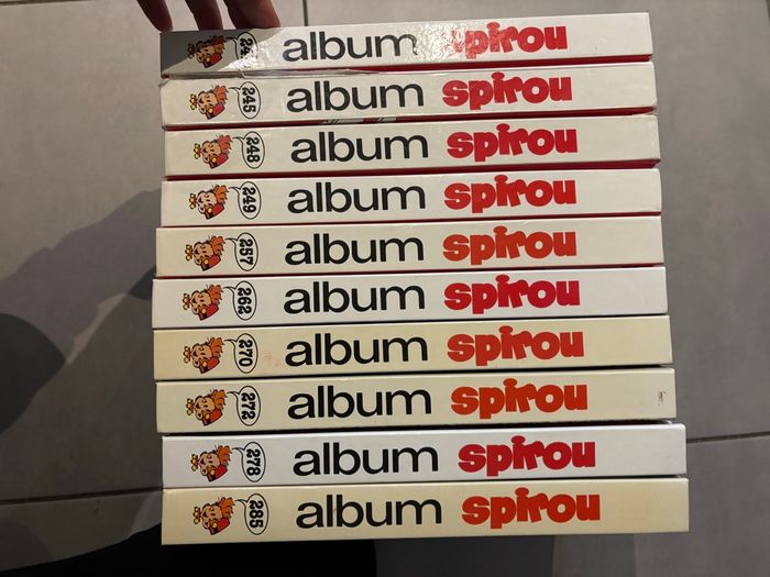 Lot de livre album bd Spirou - photo numéro 4