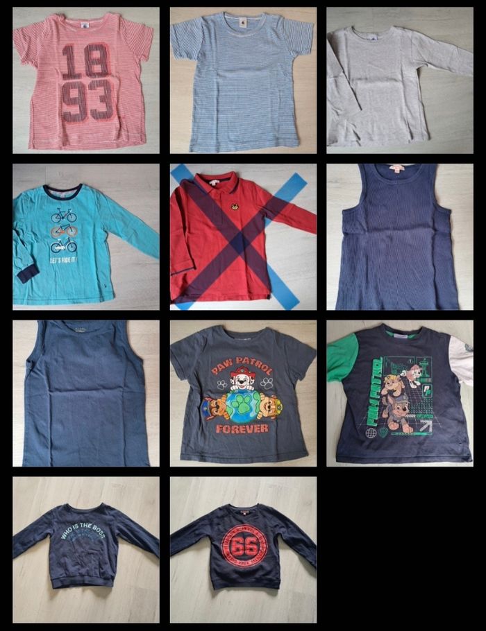 Lot vêtements garçon 5 ans
