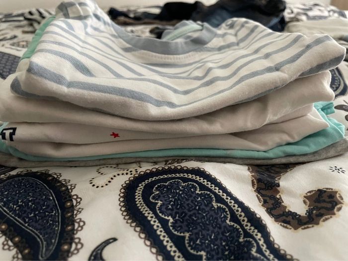 Lot de 6 t-shirt bébé garçons