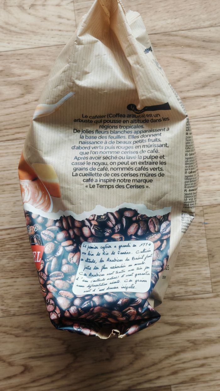 Café grain saveur caramel L temps des cerises - photo numéro 2