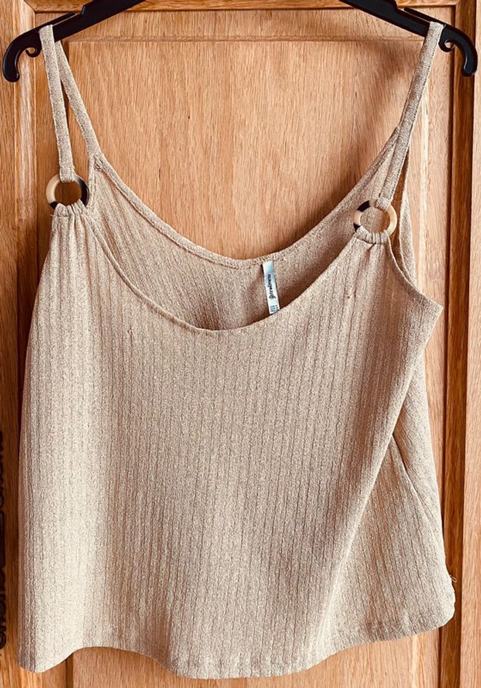 Top beige Stradivarius
