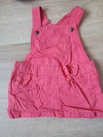 🌴 Robe salopette rose kiabi 3 mois
