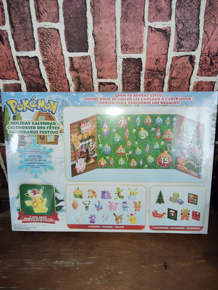 Calendrier de l'avent pokémon - photo numéro 2