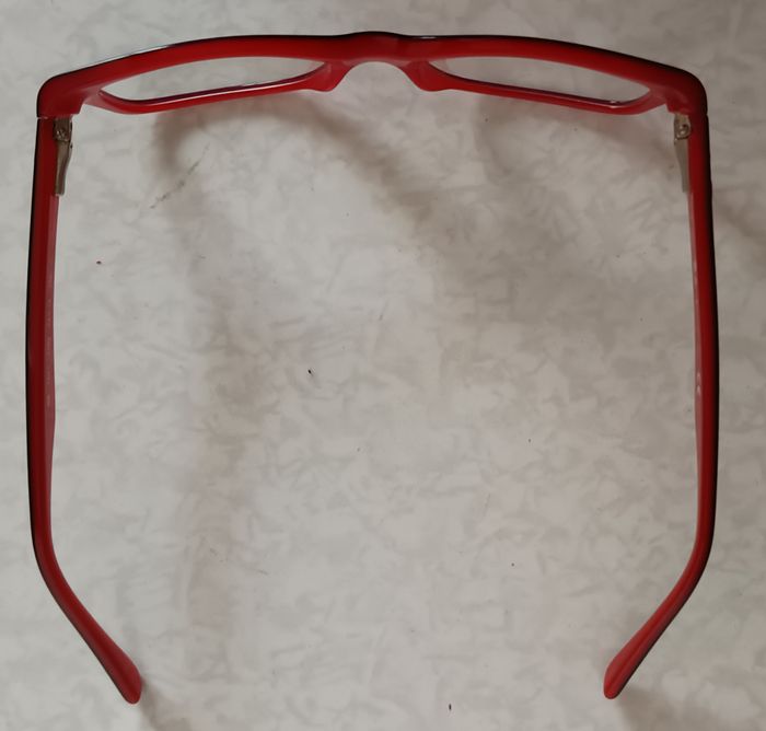 Monture Lunette Optique Ray Ban Rouge RB 1531 col 3592 Junior taille 48/16 - 130 - photo numéro 2