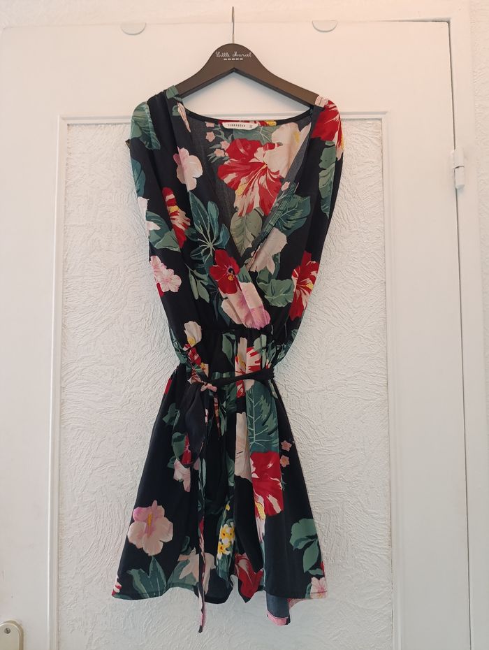 Combi short Fleurs