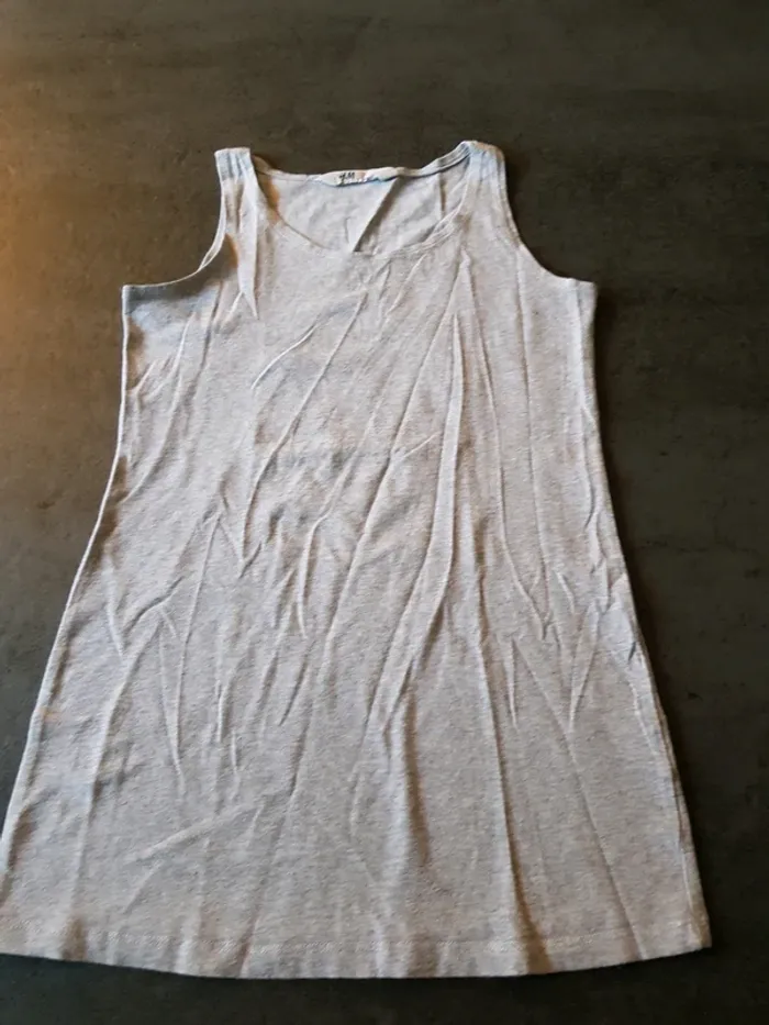 Débardeur H&M 12/14 ans gris - photo numéro 2