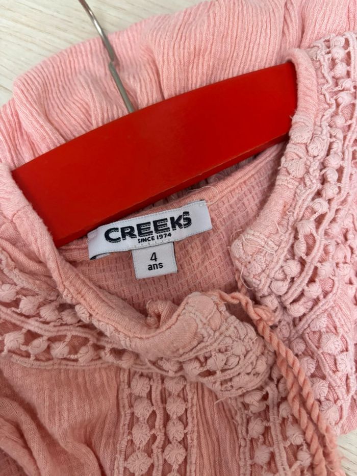 Robe Creeks taille 4 ans saumon - photo numéro 4